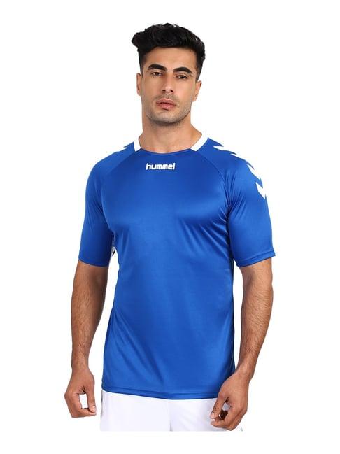 hummel blue t-shirt