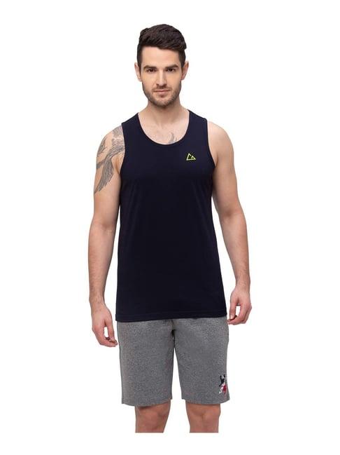 giordano navy cotton comfort fit t-shirt