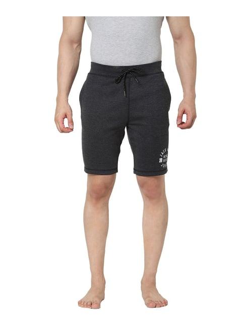 jack & jones black regular fit shorts