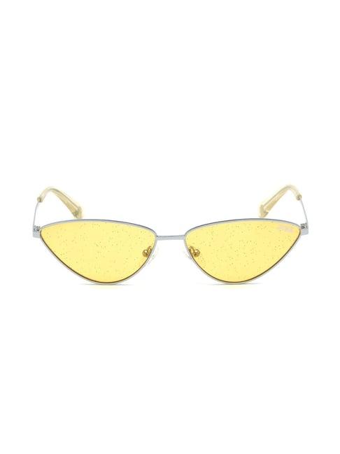 victoria's secret yellow cat eye sunglasses for women