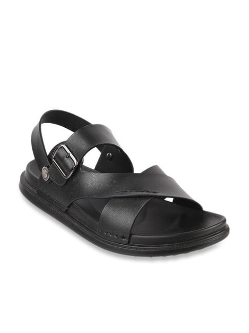 da vinchi by metro men's black sling back sandals