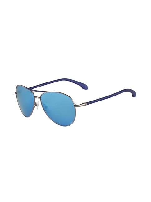 calvin klein ck1184 light blue aviator