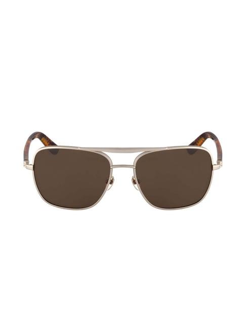 calvin klein ck7380 brown square sunglasses