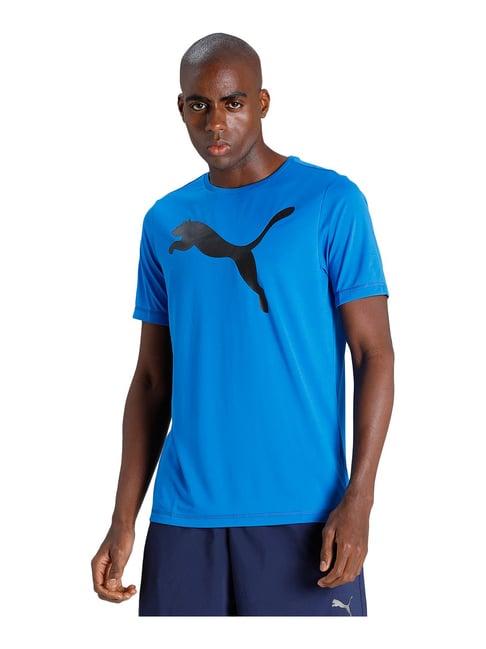 puma active sky blue crew t-shirt