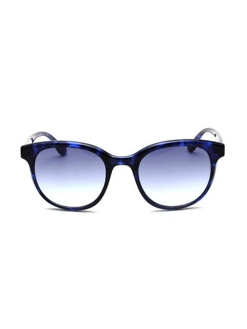 bebe bb3050 blue gradient square sunglasses