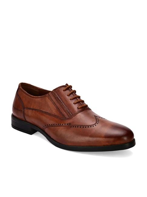 san frissco men's tan oxford shoes