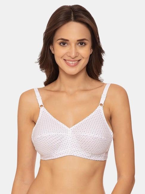 souminie white non wired non padded minimizer bra