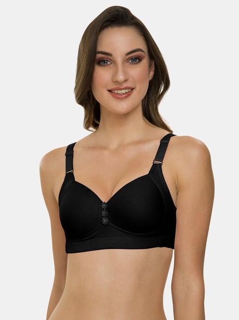 tweens black non wired padded minimizer bra