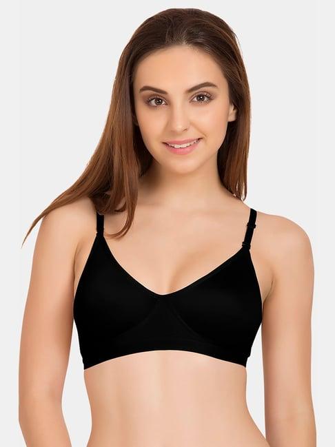 tweens black non wired non padded t-shirt bra