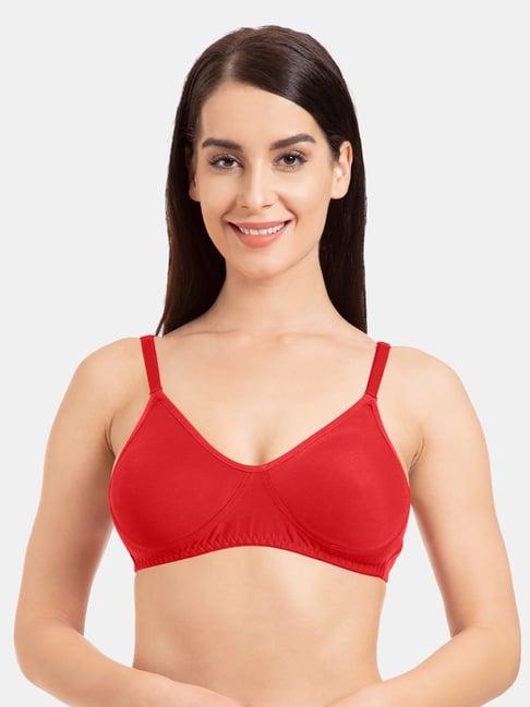 tweens red non wired non padded t-shirt bra