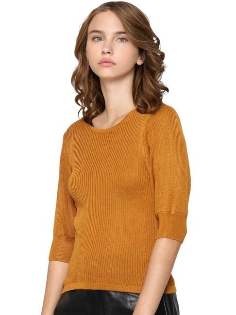 only buckthorn brown pullover