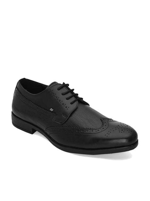 san frissco men's buxom black derby shoes