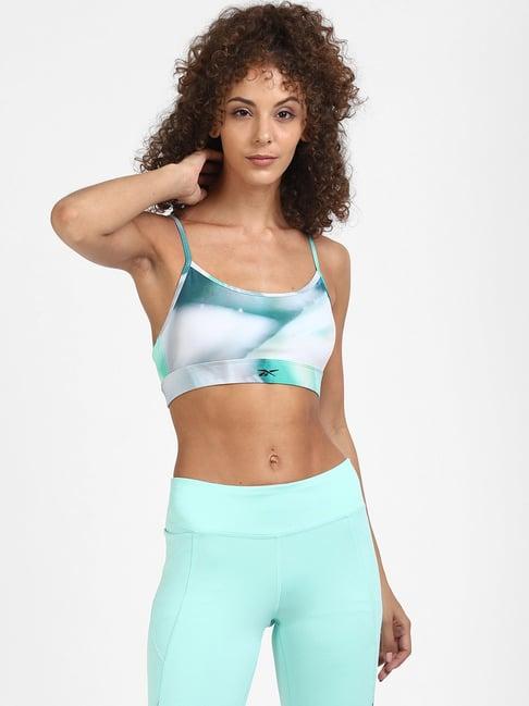 reebok multicolor sports bra