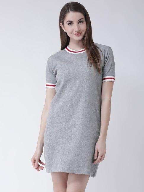 club york grey shift dress