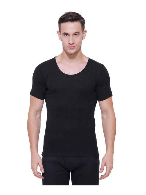 bodycare insider black regular fit thermal top