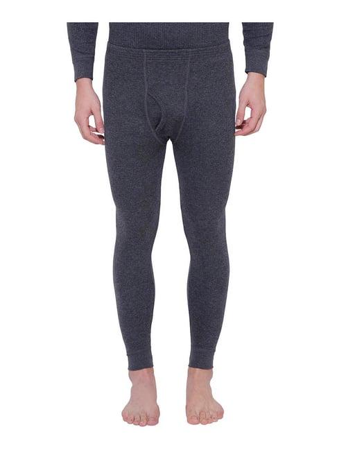 dyca grey melange regular fit thermal bottom