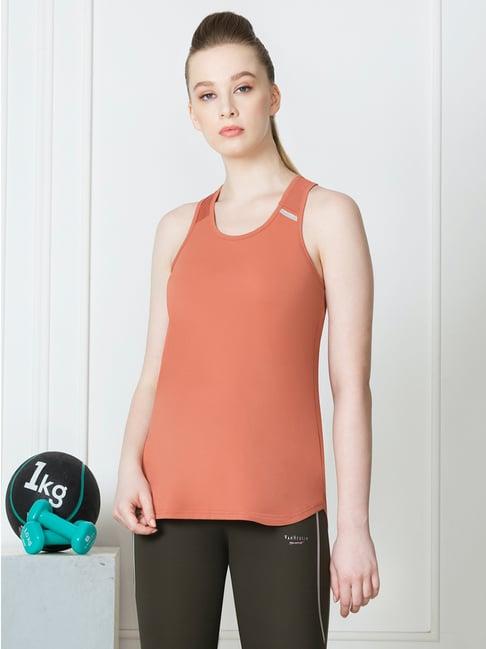 van heusen orange tank top