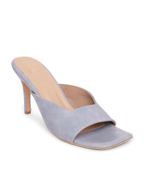 tao paris women's grey casual stilettos