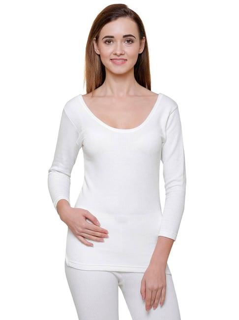 bodycare insider off white thermal top