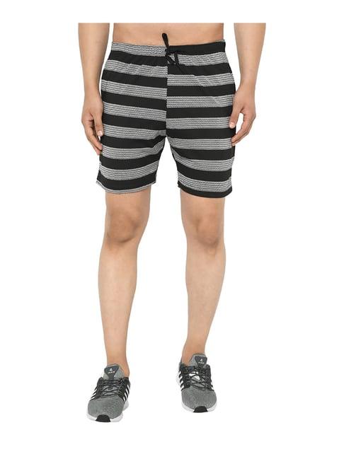 vimal jonney black regular fit shorts