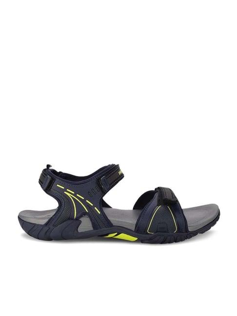 power by bata men's grey floater sandals