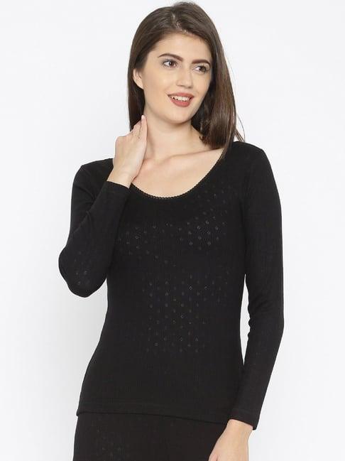 kanvin black thermal top