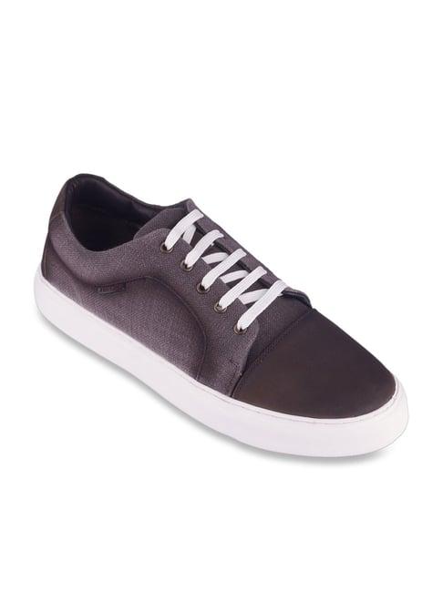 red chief men's brown casual sneakers