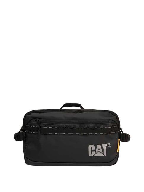 cat sentinel black medium messenger bag