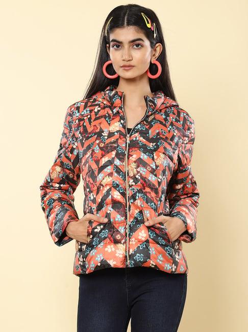 label ritu kumar multicolor floral print jacket