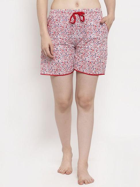 secret wish multicolor printed shorts