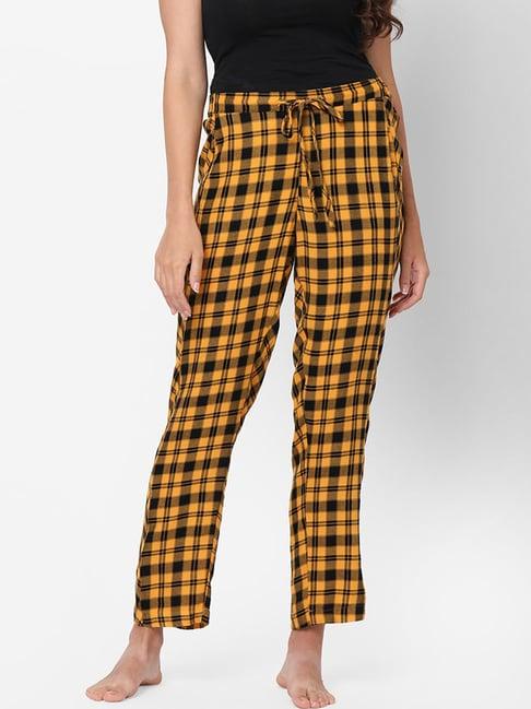 mystere paris multicolor checks pyjamas