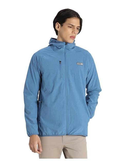 puma sky blue full sleeves jacket