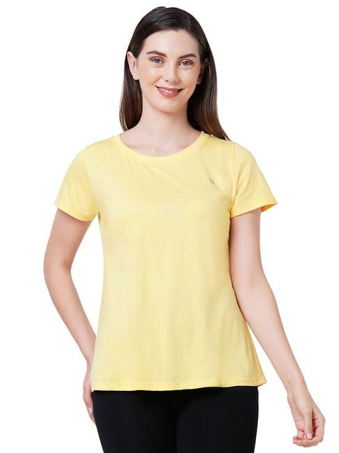 soie yellow cotton t-shirt