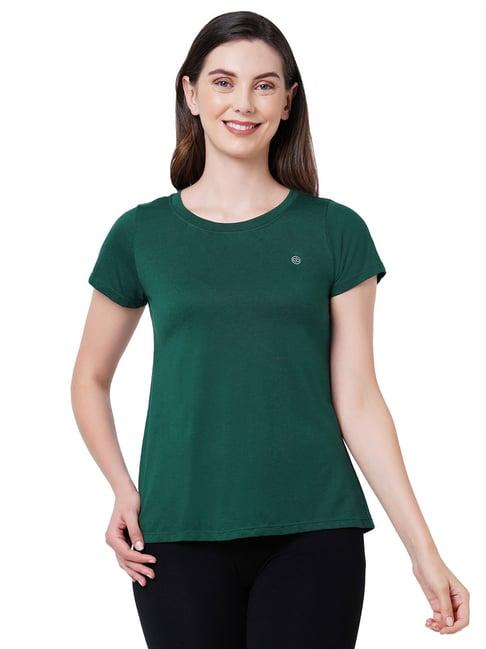 soie green cotton t-shirt