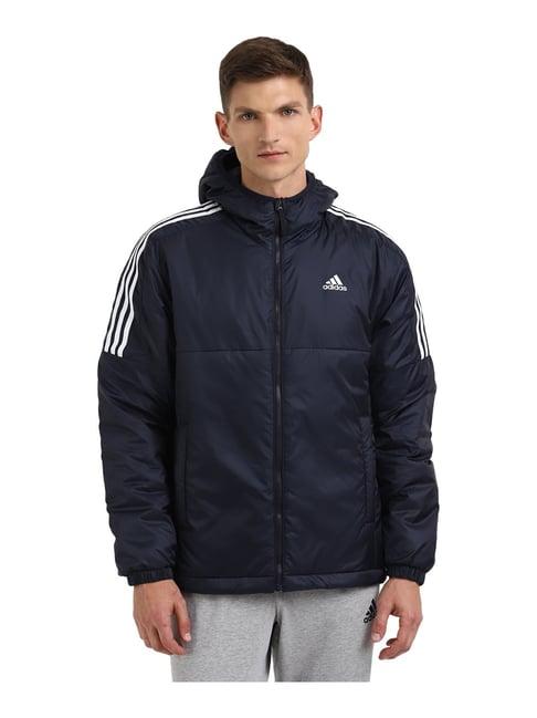 adidas blue full sleeves jacket