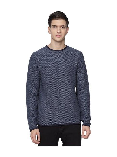 lindbergh navy full sleeves sweater