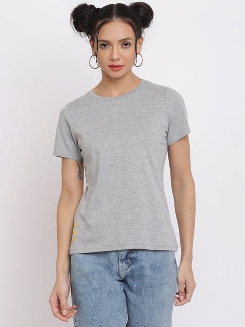 belliskey grey graphic print t-shirt