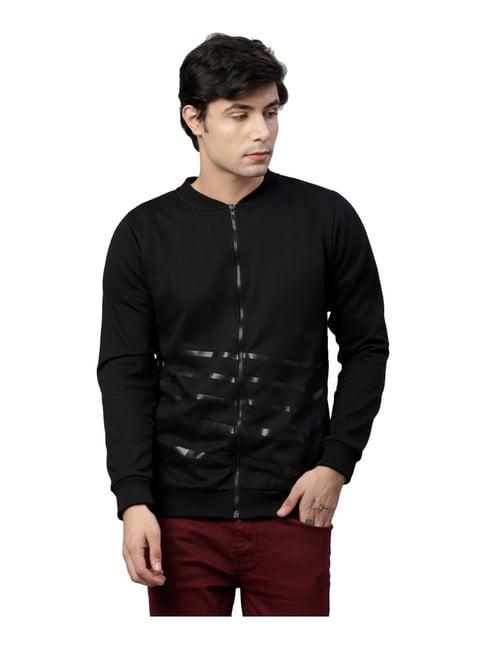 rigo black regular fit jacket