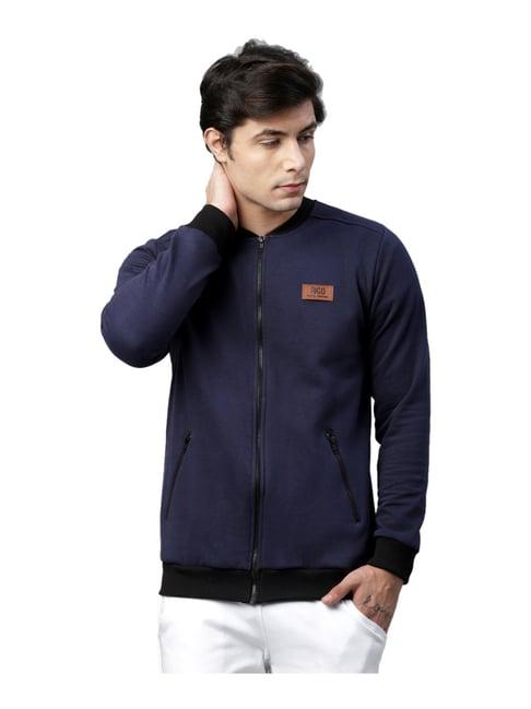 rigo navy regular fit jacket