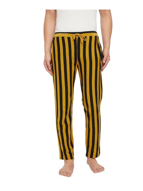 hypernation yellow & black striped pyjamas