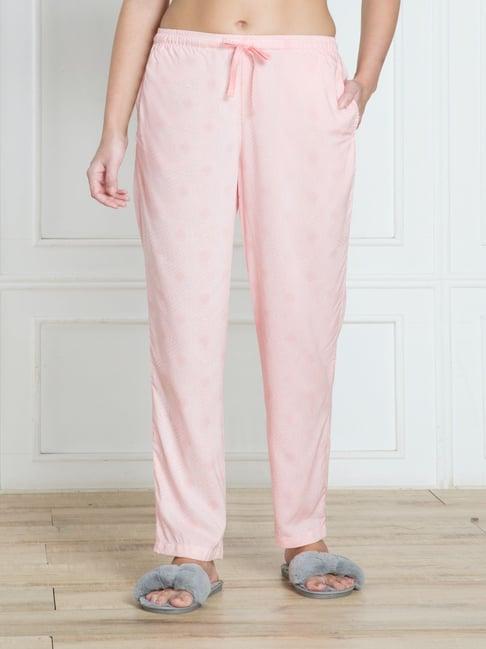 van heusen pink printed pyjamas