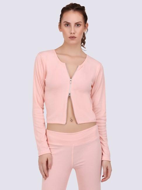 everdion peach cotton sports top