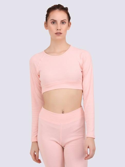 everdion peach cotton sports top