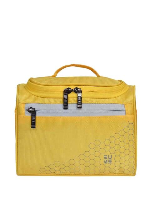 eume eva yellow medium toiletry bag