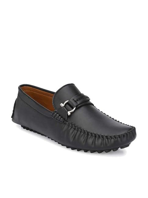 prolific men's black casual loafers