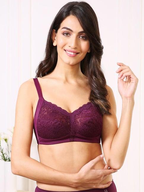 van heusen purple full coverage shaper bra