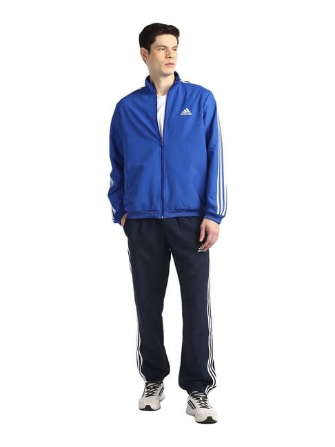 adidas blue tracksuit