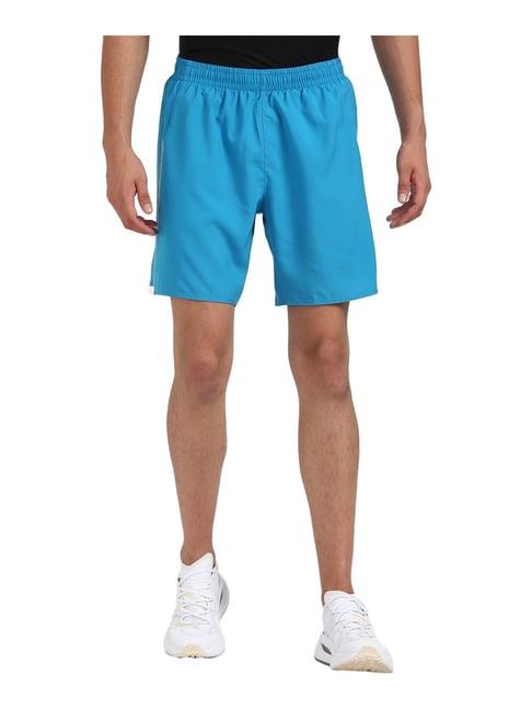 adidas turquoise polyester shorts