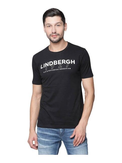 lindbergh black printed t-shirt