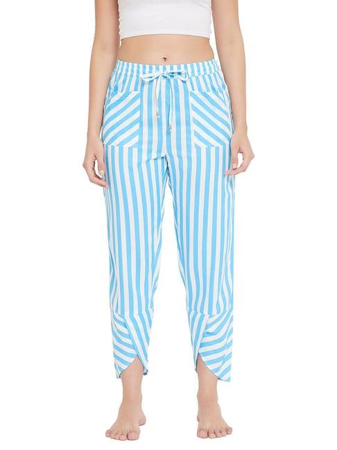 hypernation blue & white striped pyjamas